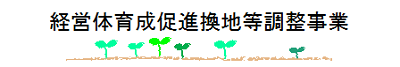 経営体育成促進換地等調整事業